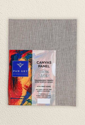 100% Linen Trans. Primed Canvas Panel