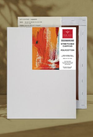Poly Cotton Primed Stretched Canvas