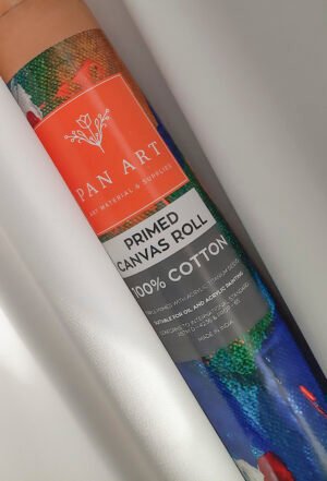 100% Cotton Primed Canvas Roll